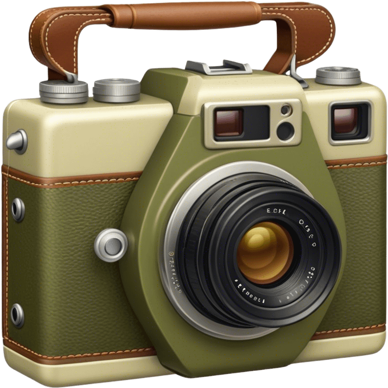  olive color camera  emoji