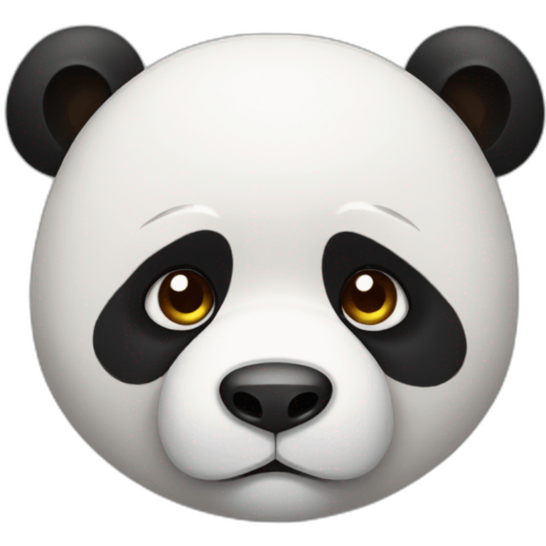 tired panda emoji