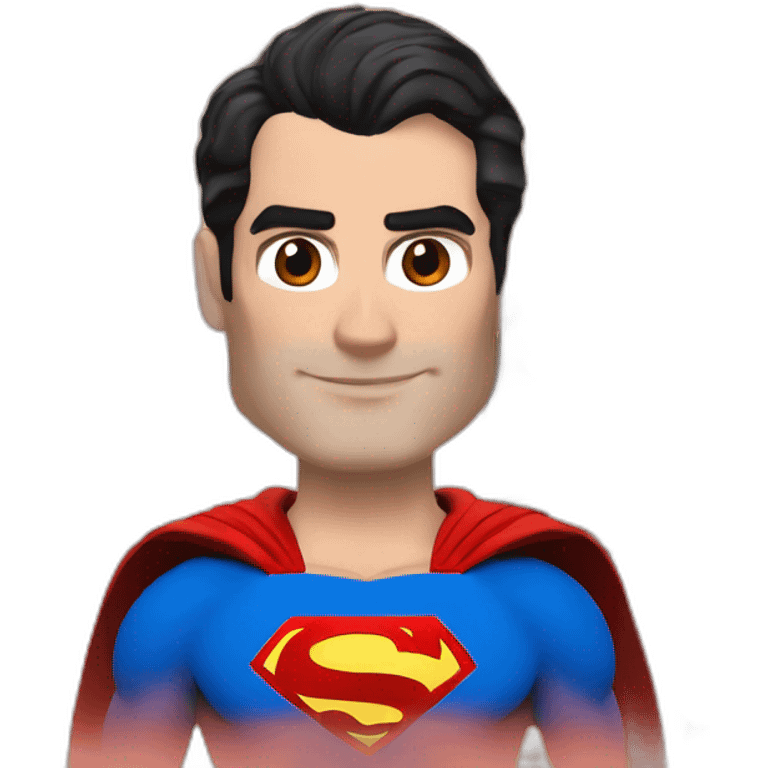 Cree moi un emojie superman de henry cavill emoji