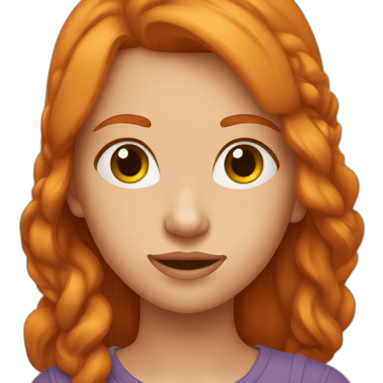 Gingerhead girl emoji