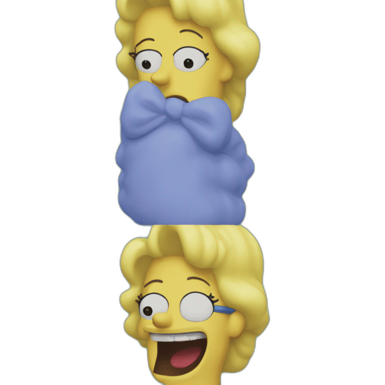 marge simson emoji