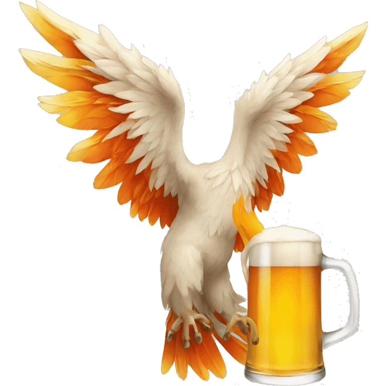 Beer phoenix emoji