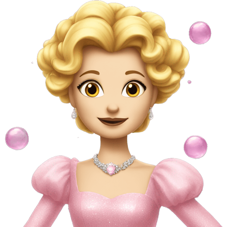 Glinda Pink Bubbles emoji