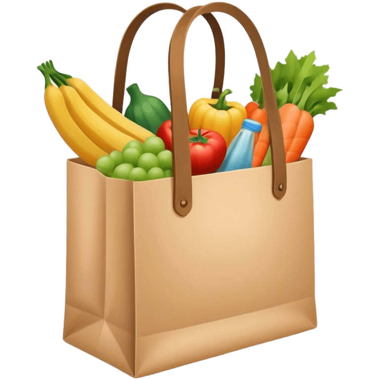 Shopping bag emoji