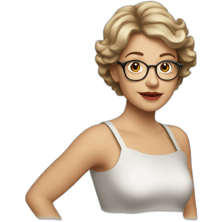 Mimi mathy French actrice emoji