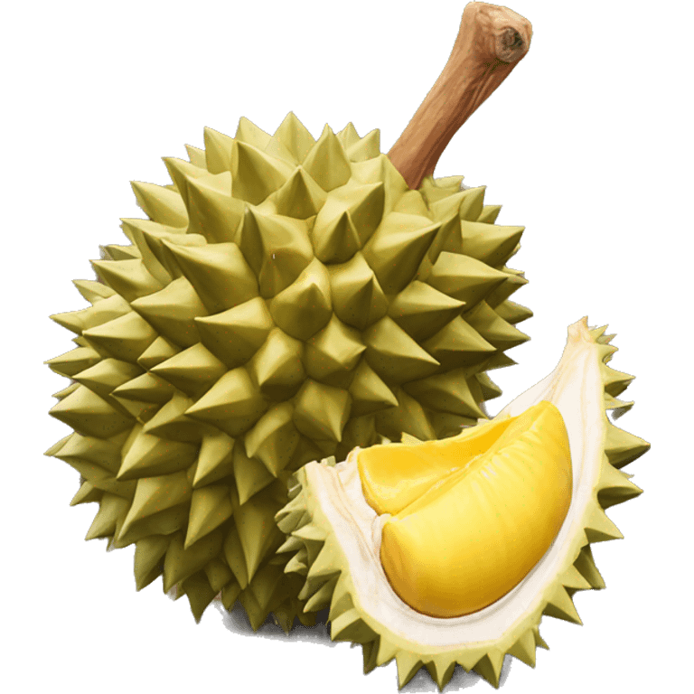 Durian fruit emoji