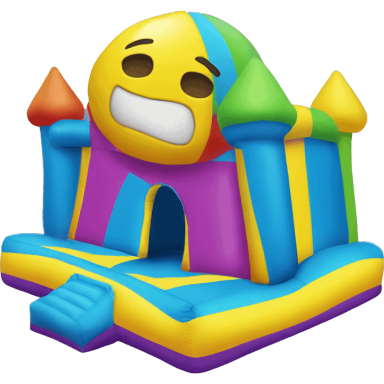 Bouncy house emoji