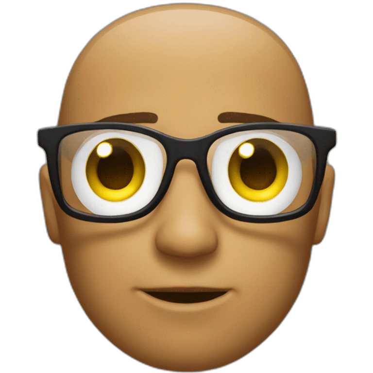 yo con lentes emoji