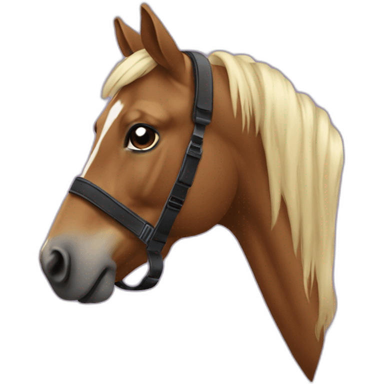 Dj horse emoji