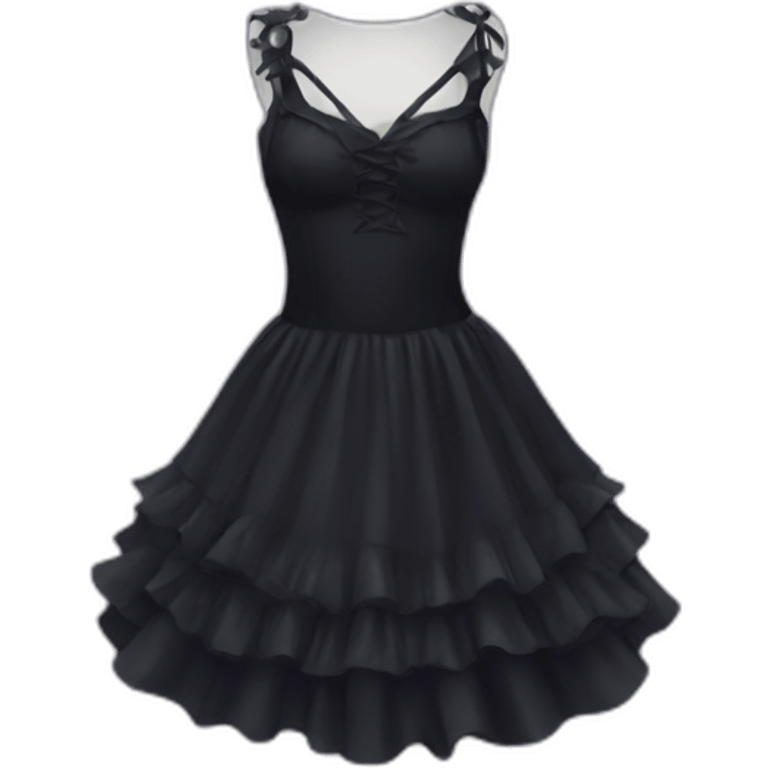 spooky dance dress emoji