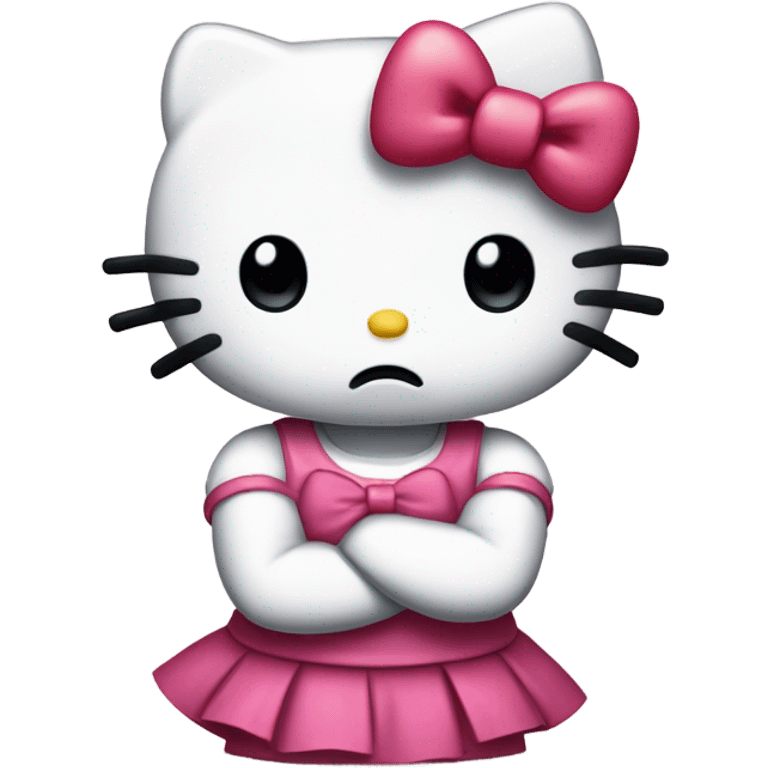 hello kitty angry  emoji