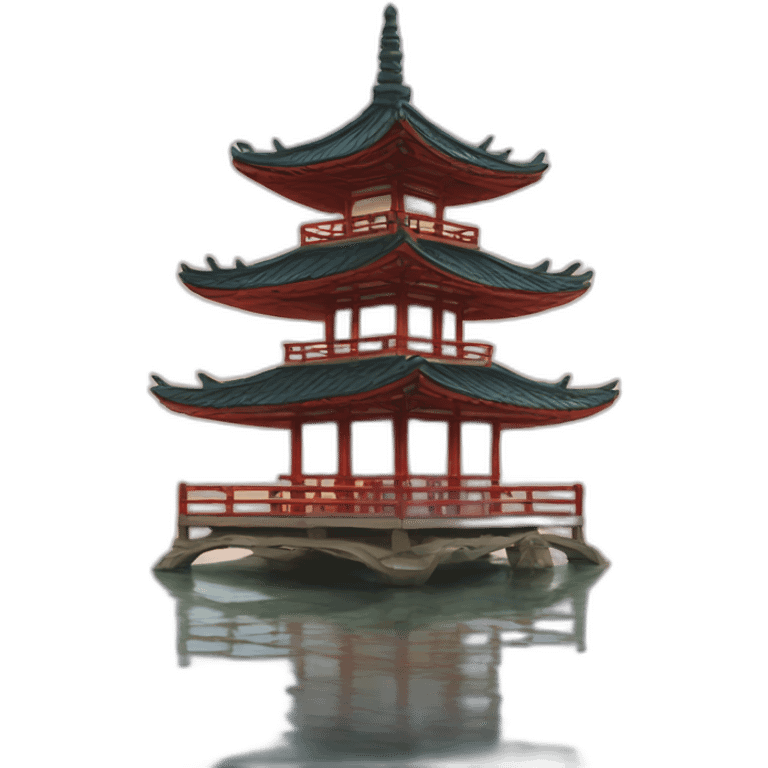 pagoda-on-the-water emoji