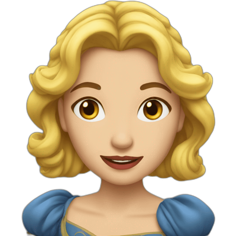 La belle et la bête emoji