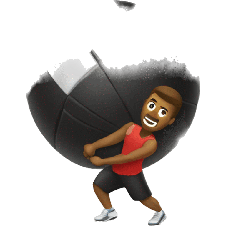 Fitness boule  emoji