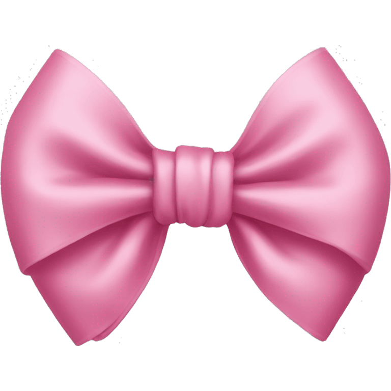 A pink bow  emoji