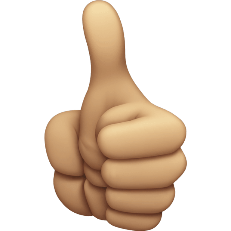 Thumbs up cursed emoji