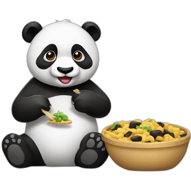 panda-eating emoji