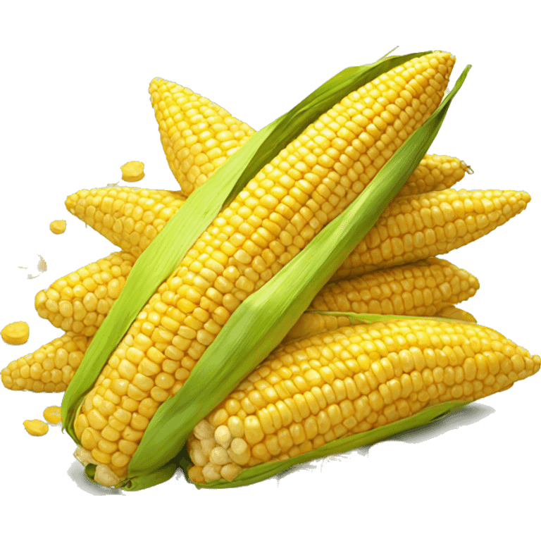 Pile of corn emoji