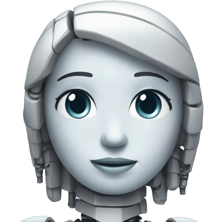 Amy robot with robust spine emoji