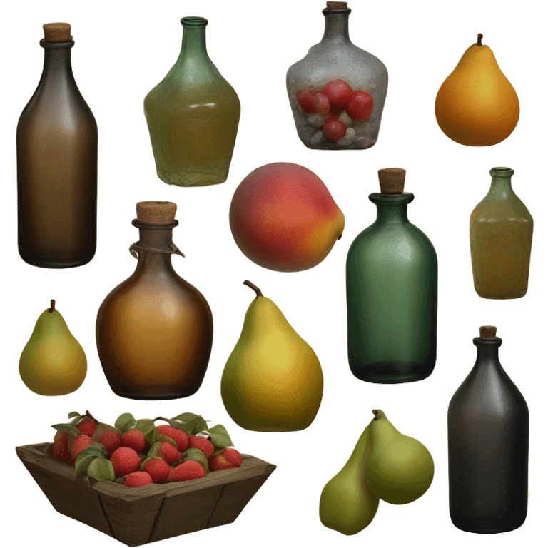 vintage still life emoji