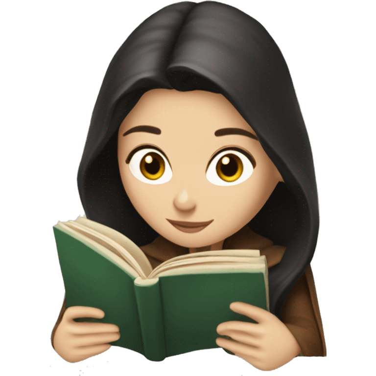 Arwen reading a book emoji