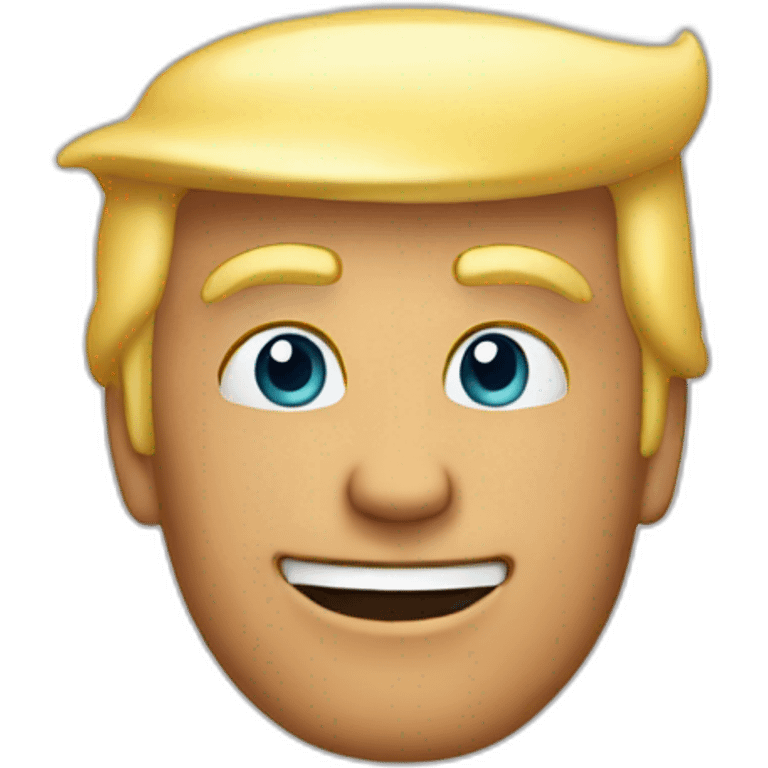 Trump saying hi emoji