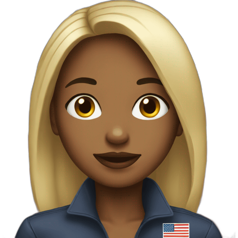 usa girl emoji