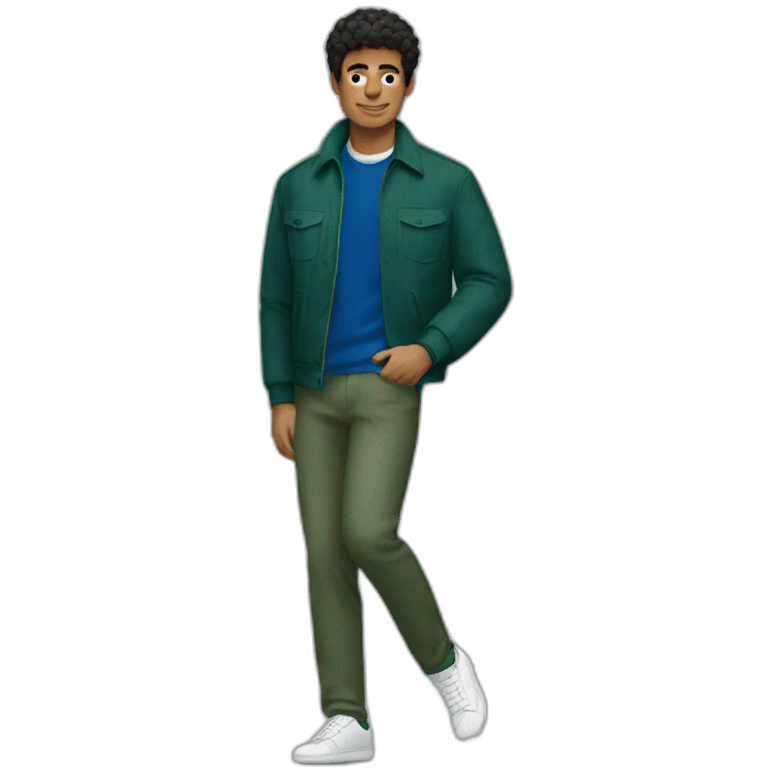 Latin Guy with Lacoste emoji