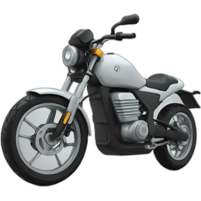 Moto electrica emoji