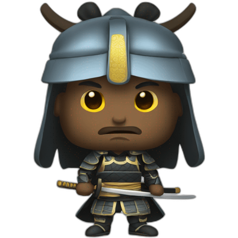 un avatar de un samurai emoji