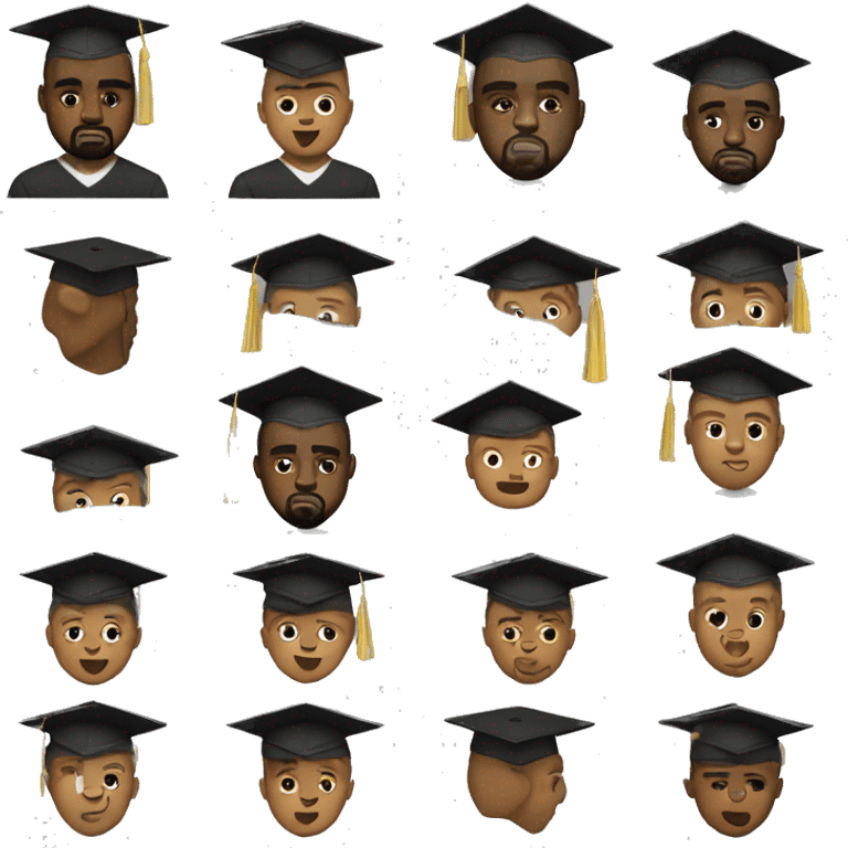 kanye west graduation bear emoji