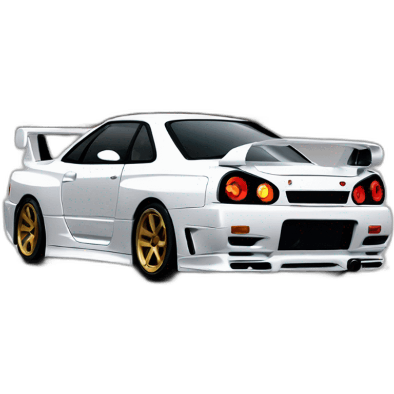 Skyline gtr 34 emoji