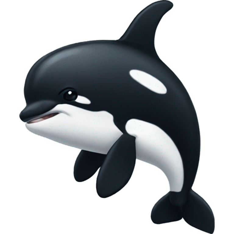 Chibi orca emoji