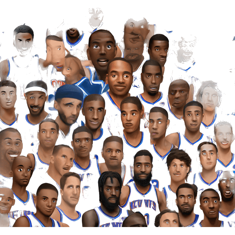 Knicks basketball players who used to play for Villanova emoji