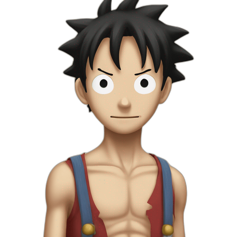 Luffy emoji