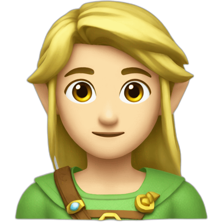 Link et zelda emoji