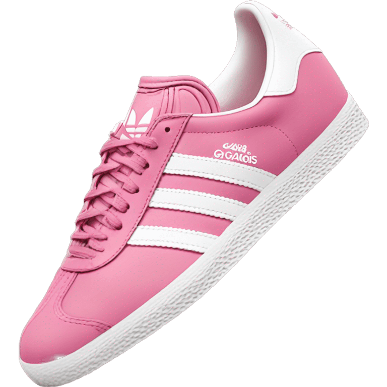 Adidas Gazelle Schuhe pink  emoji