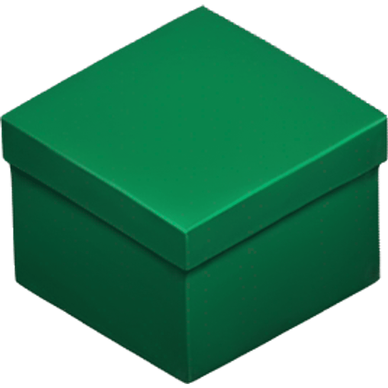 dark green box emoji