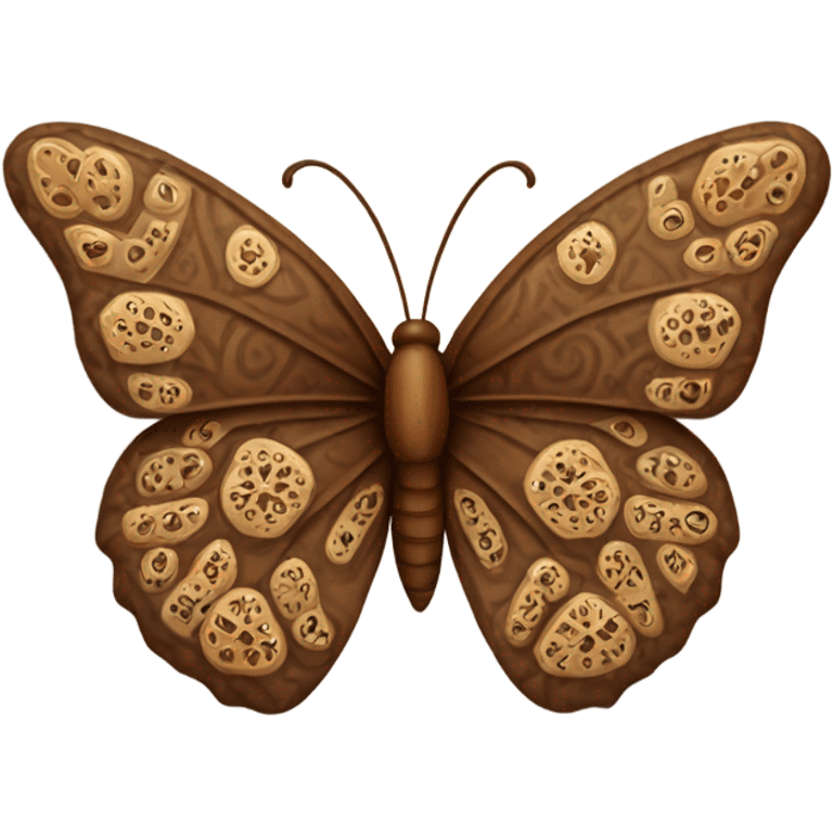 Brown butterfly  emoji