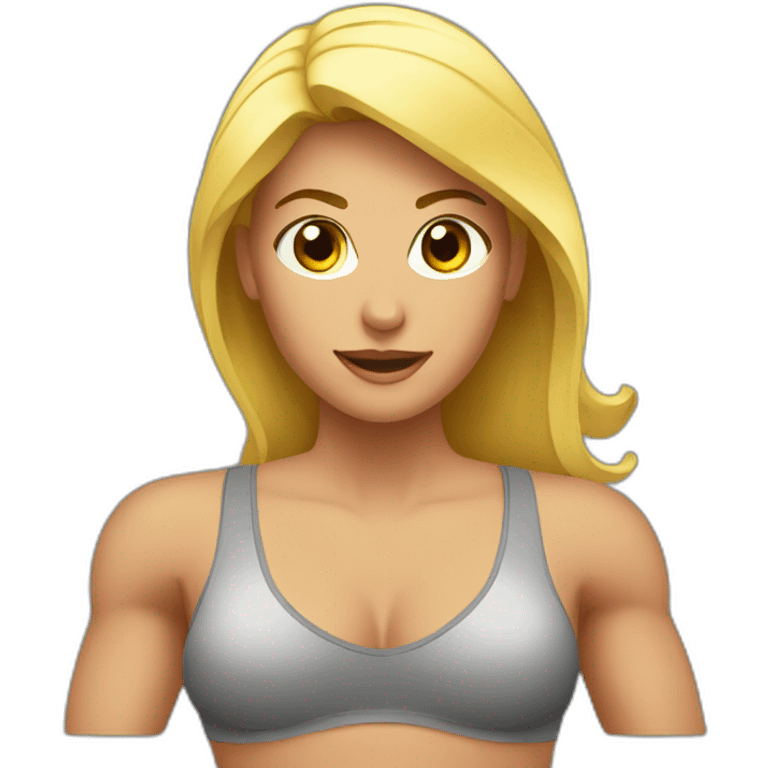 Musculos mujer emoji