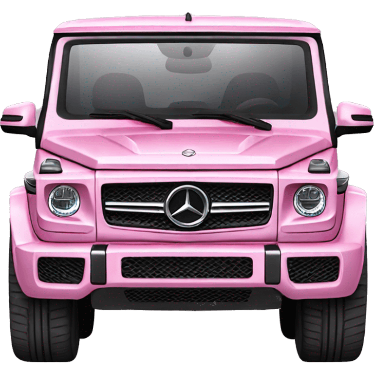 Baby roze Mercedes g wagon emoji