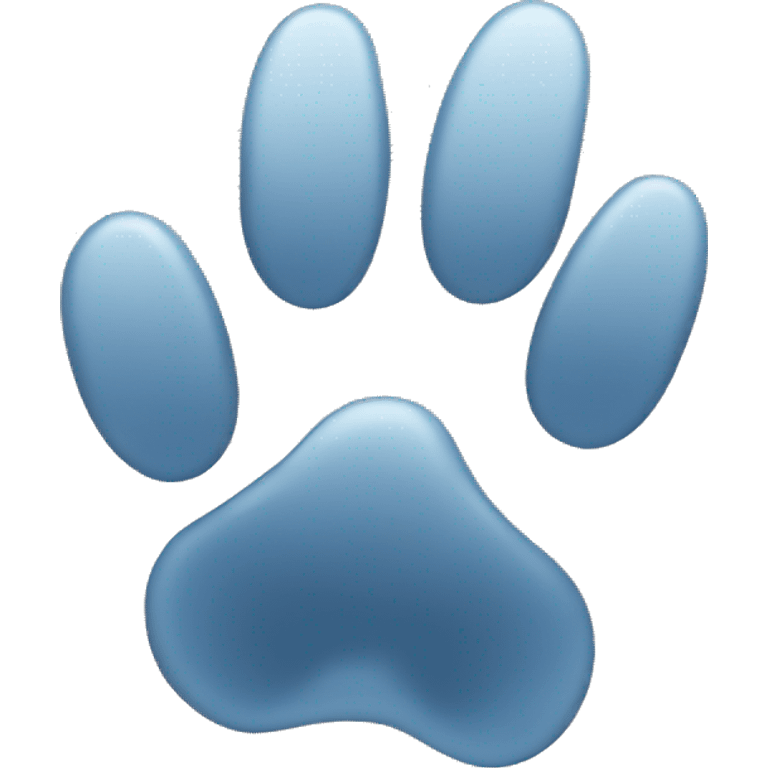 waves paw emoji