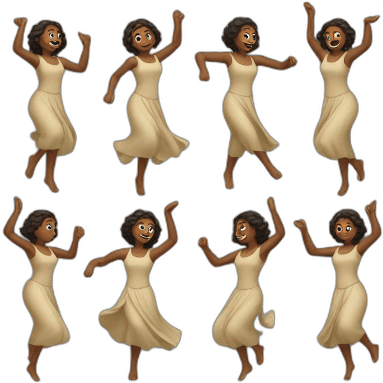 miriam dancing biblical emoji