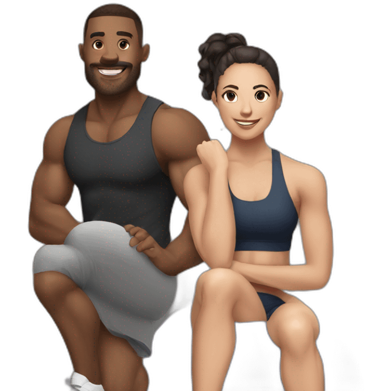 gym friends emoji