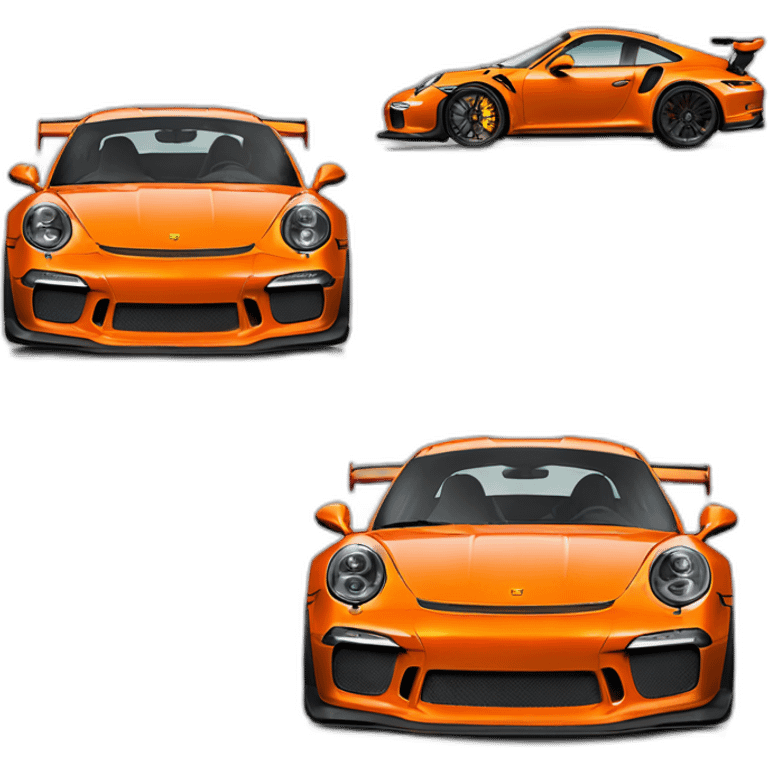 Porsche 911 gt3 rs emoji