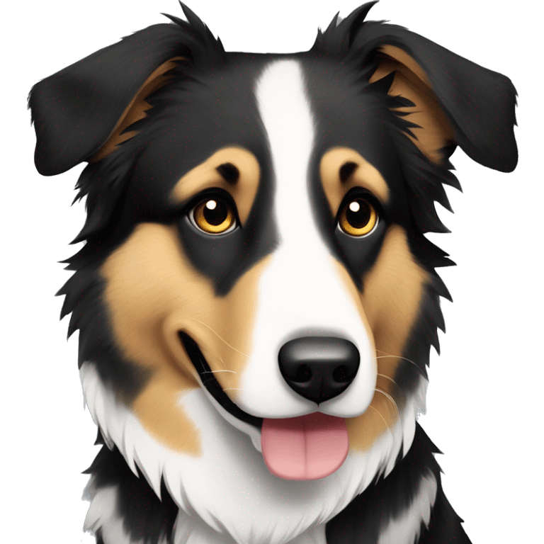 German shepherd cross border collie cross breed emoji