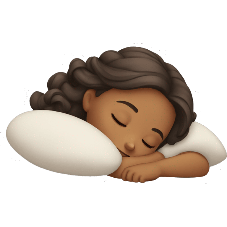 Sleeping girl  emoji