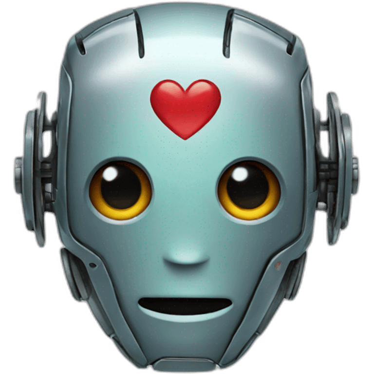 robot heart shape emoji