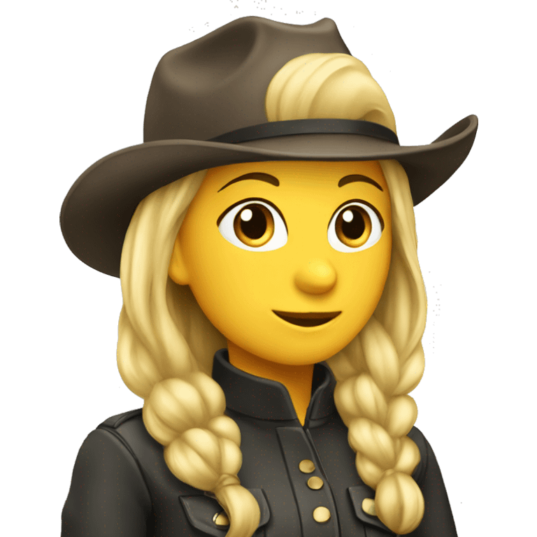 Equestrian girl emoji