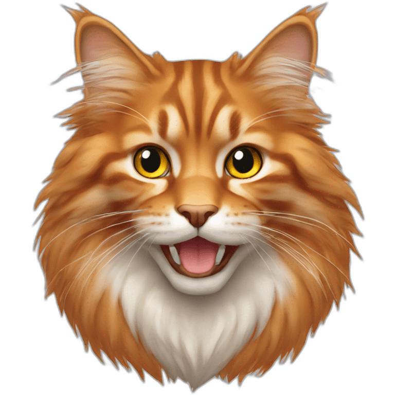 orange main coon` emoji